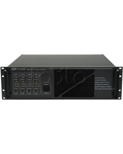 Усилитель мощности 4-x канальный JDM PA-412DP в Благовещенске Усилители Pintop.ru