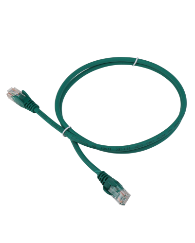 Патч-корд LANMASTER LSZH UTP кат.5e, 0.3 м, зеленый LANMASTER LAN-PC45/U5E-0.3-GN в Благовещенске Патчкорды (медные) Pintop.ru