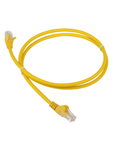 Патч-корд LANMASTER LSZH UTP кат.5e, 0.3 м, желтый LANMASTER LAN-PC45/U5E-0.3-YL в Благовещенске Патчкорды (медные) Pintop.ru