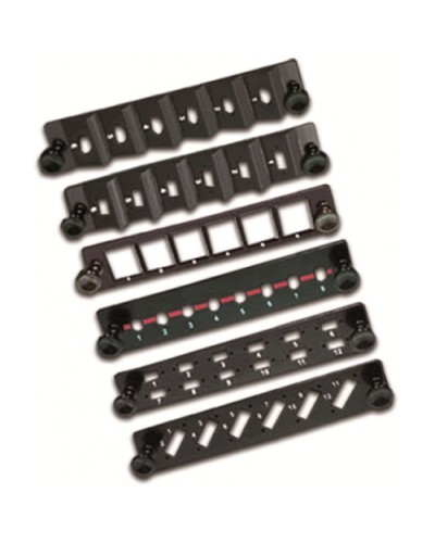 Панель адаптерная на 6 SC/12 LC адаптеров с угловой установкой для кросса LAN-FOB10-1P LANMASTER LAN-FP10-6SC/A в Благовещенске Аксессуары для стоек и шкафов Pintop.ru