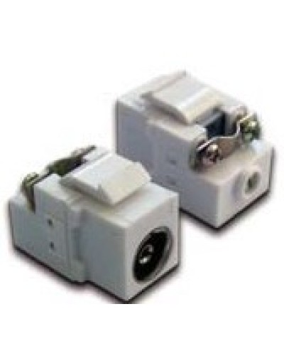 Вставка Keystone TV-розетка, винтовое соединение, белая LANMASTER LAN-OK-TV/S-WH в Благовещенске Коннекторы Pintop.ru