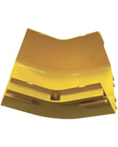 Изгиб 45° оптического лотка внутренний 360 мм, желтый LANMASTER LAN-OT360-IC45 в Благовещенске Аксессуары для кабель-канала Pintop.ru