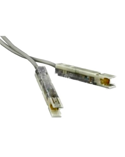 Патч-корд 110 тип - 110 тип, 1 пара, 1.5 м, серый LANMASTER LAN-P1-P1-1.5m в Благовещенске Патч-корды и пигтейлы Pintop.ru