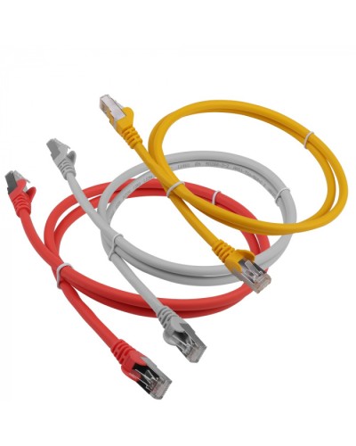 Патч-кордLSZH FTP кат.6A, 7.0 м, белый LANMASTER (LAN-PC45/S6A-7.0-WH) в Благовещенске Патч-корды и пигтейлы Pintop.ru