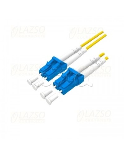 Патч-корд оптический Lazso PC-DU-LC/LC(3m) в Благовещенске Патч-корды и пигтейлы Pintop.ru