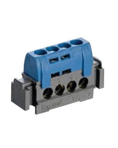 Клеммник синий 4х1.5-16 мм2 LEGRAND 004840 в Благовещенске Клеммные колодки Pintop.ru