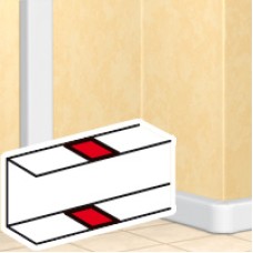 Накладка на стык кабель-канала 105х50 LEGRAND 010696