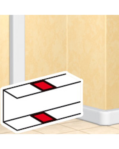 Накладка на стык кабель-канала 105х50 LEGRAND 010696 в Благовещенске Аксессуары для кабель-канала Pintop.ru