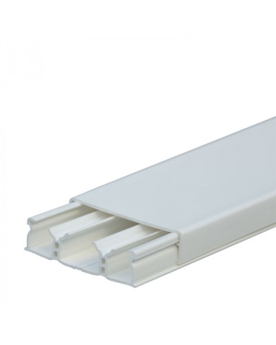 Мини-плинтус DLPlus 60x16 - 3 секции - длина 2,10 м - белый Legrand 030026 в Благовещенске Кабель-канал Pintop.ru