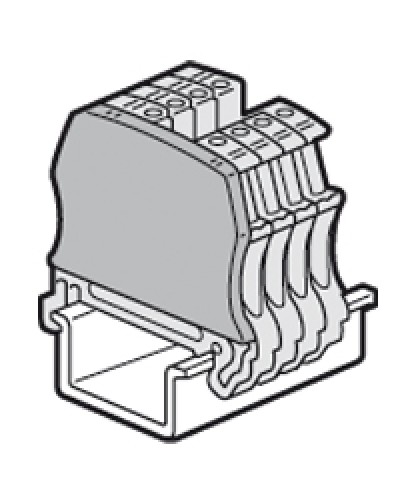 Крышка торцевая Заглушка Legrand 037551 в Благовещенске Аксессуары для кабель-канала Pintop.ru
