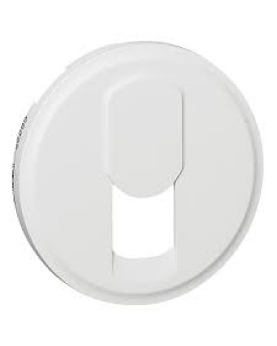 Лицевая панель для розетки телефонной белый Celiane Legrand 068237 в Благовещенске Аксессуары для кабель-канала Pintop.ru