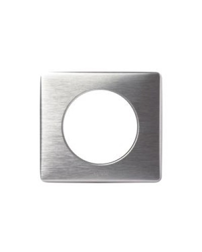 Рамка 1 пост алюминий Celiane Legrand 068921 в Благовещенске Аксессуары для кабель-канала Pintop.ru