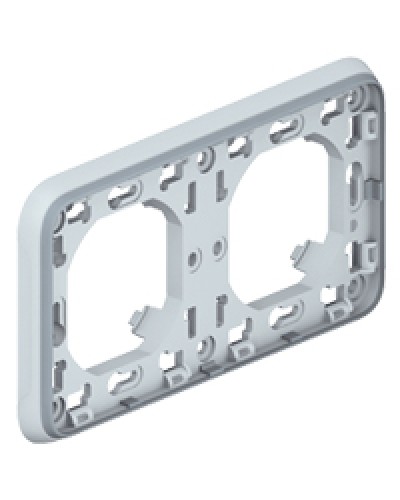 Рамка с суппортом для встроенного монтажа Plexo Legrand 069683 в Благовещенске Аксессуары для кабель-канала Pintop.ru