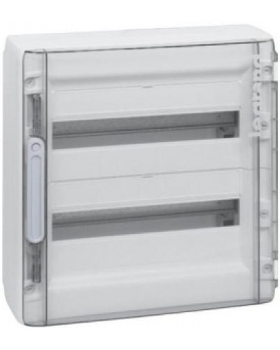 Распределительный щиток XL3 125 с белой дверью 2 ряда 36 модулей 450х450х128 мм Legrand 401647 в Благовещенске Щиты электрические Pintop.ru