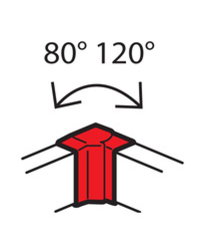 Угол внутренний для кабель-канала METRA 85x50 Legrand (638021) в Благовещенске Аксессуары для кабель-канала Pintop.ru