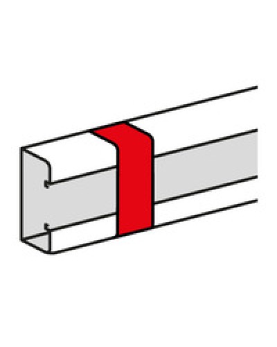 Накладка на стык профиля кабель-канала METRA 100x50 Legrand (638036) в Благовещенске Аксессуары для кабель-канала Pintop.ru