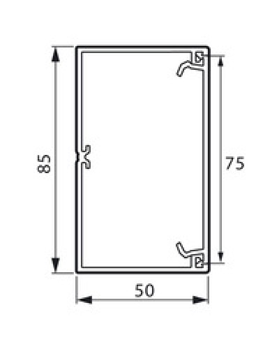 Кабель-канал METRA 85x50 Legrand (638080) в Благовещенске Кабель-канал Pintop.ru