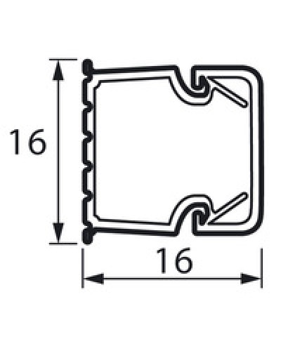Кабель-канал METRA 16x16 Legrand (638191) в Благовещенске Кабель-канал Pintop.ru