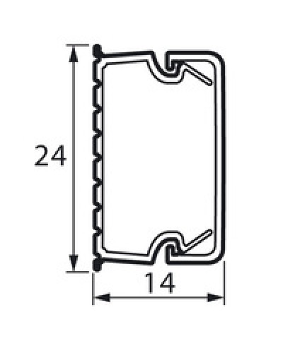 Кабель-канал METRA 24x14 Legrand (638193) в Благовещенске Кабель-канал Pintop.ru
