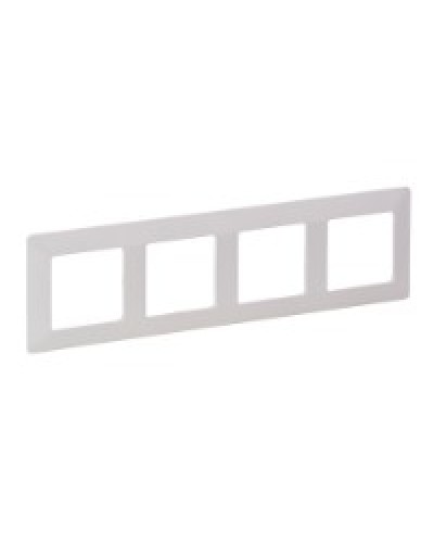 Рамка - Valena™ Life - 4 поста Legrand 754004 в Благовещенске Аксессуары для кабель-канала Pintop.ru
