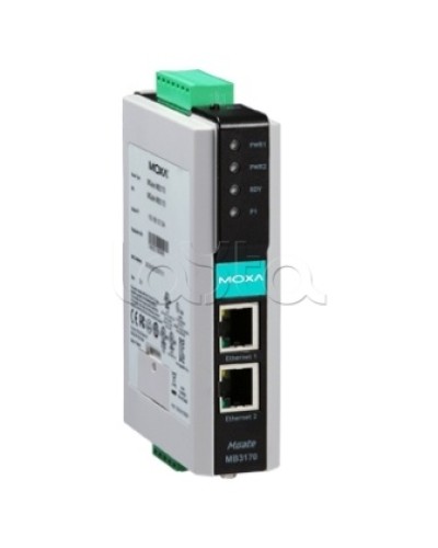 Преобразователь 1-портовый Modbus-RTU/ASCII (RS-232/422/485) в Modbus/TCP MGate MB3170I-T в Благовещенске Дополнительное оборудование для ОПС Pintop.ru