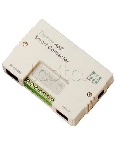 Преобразователь интерфейсов RS-232 в RS-422/485 с изоляцией 2 КВ Moxa A53/220VAC DB9 в Благовещенске Дополнительное оборудование для ОПС Pintop.ru