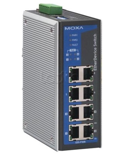 Коммутатор неуправляемый промышленный 8-портовый Moxa EDS-308-T в Благовещенске Коммутаторы Pintop.ru
