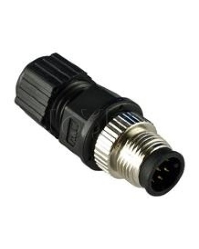 Разъем M12A папа (8-конт.)Moxa M12A-8PMM-IP68 в Благовещенске Коннекторы Pintop.ru