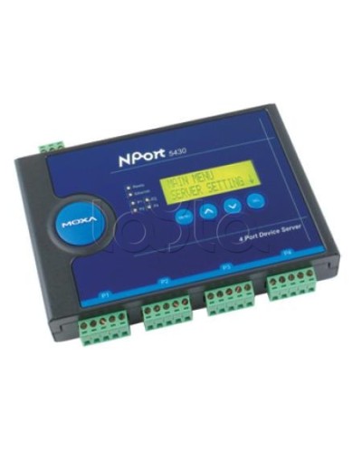 Сервер 4-портовый RS-422/485 в Ethernet Moxa NPort 5430 в Благовещенске Дополнительное оборудование для ОПС Pintop.ru