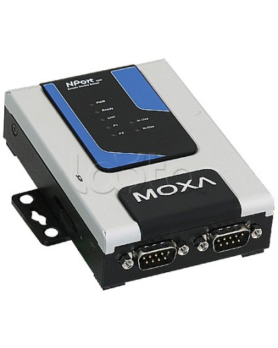 Сервер 2-портовый RS-232/422/485 в Ethernet Moxa NPort 6250-T в Благовещенске Дополнительное оборудование для ОПС Pintop.ru