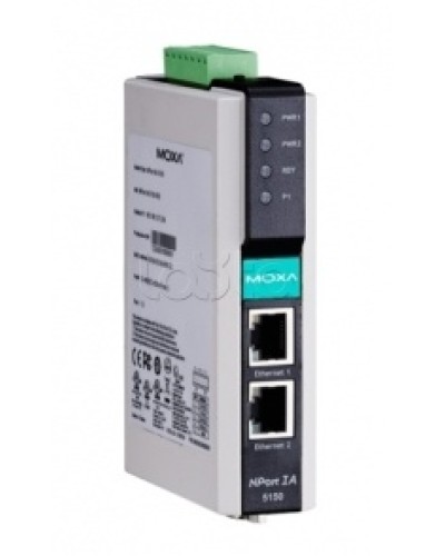 Сервер 1-портовый RS-232/422/485 в Ethernet Moxa NPort IA 5150-T в Благовещенске Дополнительное оборудование для ОПС Pintop.ru