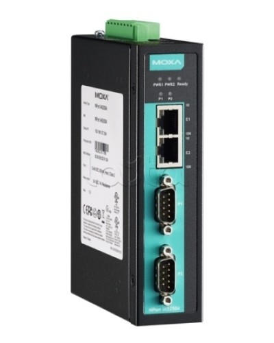 Сервер 2-портовый RS-232/422/485 в Ethernet Moxa NPort IA-5250A-IEX в Благовещенске Дополнительное оборудование для ОПС Pintop.ru