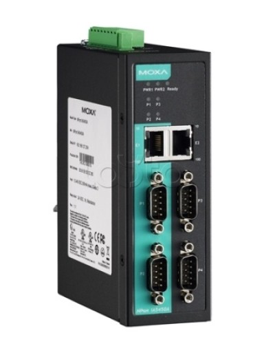 Сервер 4-портовый RS-232/422/485 в Ethernet Moxa NPort IA 5450A в Благовещенске Дополнительное оборудование для ОПС Pintop.ru