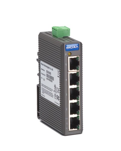 Коммутатор неуправляемый промышленный 5-портовый Moxa EDS-205 в Благовещенске Коммутаторы Pintop.ru