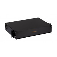 Органайзер оптический 19", 2U NIKOMAX NMC-OKFP-SL-2U-BK