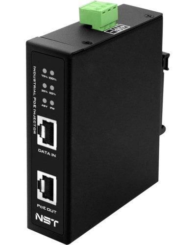 Промышленный PoE-инжектор Gigabit Ethernet на 90W с бустером напряжения NST NS-PI-1G-90/IB в Благовещенске Дополнительное оборудование для сетей Pintop.ru