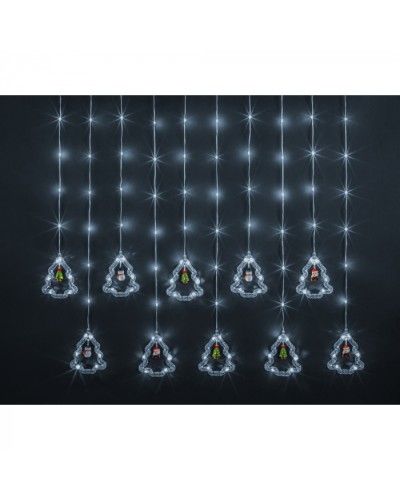 Гирлянда Navigator 95 008 NGF-D034-02 (бахрома елки и фигурки CW 3*0.6м IP20) в Благовещенске Источники света(Лампы) Pintop.ru