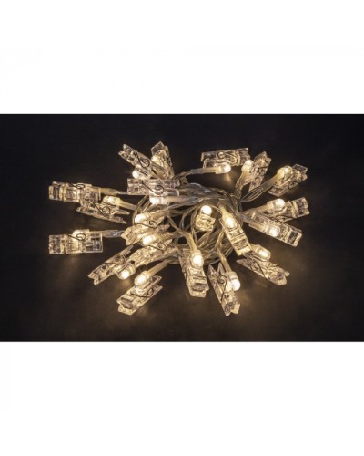 Гирлянда Navigator 95 067 NGF-D048-01 (прищепки CW 4.5м) в Благовещенске Источники света(Лампы) Pintop.ru