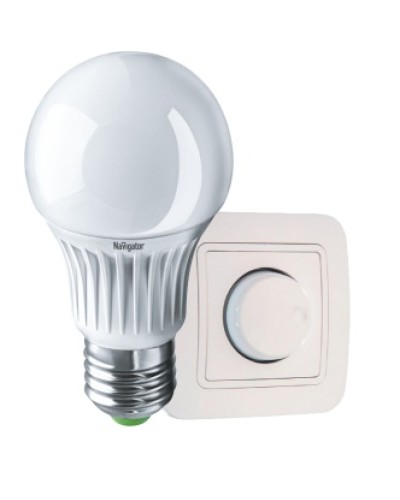 Лампа Navigator 14 122 NLL-A60-10-230-2.7K-E27-DIMM в Благовещенске Источники света(Лампы) Pintop.ru