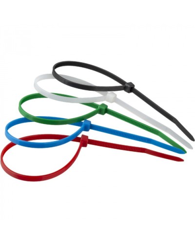 Хомуты Navigator 14 119 NCT-036-200-25-C цветные (25 шт/упак) в Благовещенске Стяжки-хомуты Pintop.ru