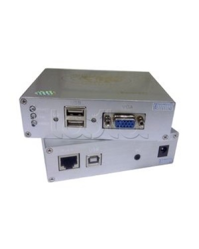 Комплект для передачи VGA, Клавиатура, Мышь, до 100 м OSNOVO TA-VKM/3+RA-VKM/3(ver.2) в Благовещенске Видеоусилители, Модуляторы, Делители Pintop.ru