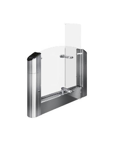 Модуль турникета крайний с высокими створками и картоприемником Oxgard Praktika T-04-SMTК-R-660 (EM-Marine) в Благовещенске Турникеты Pintop.ru