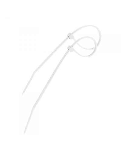 Стяжка 150х3 мм нейлоновая белый (100шт/уп) PROCONNECT 57-0150 в Благовещенске Стяжки-хомуты Pintop.ru