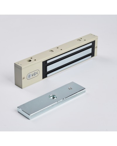 R-Lock RL-EM280-L0G - Электромагнитный замкок, 280кг, DC12/24B, цвет серый, RAL7032 (галечный серый) в Благовещенске Электромагнитные замки Pintop.ru