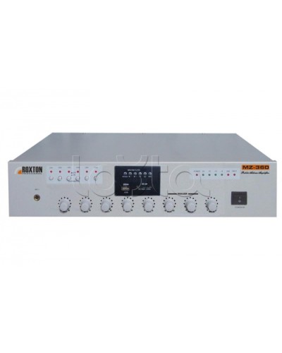 Микшер-усилитель ROXTON MZ-360 в Благовещенске Система оповещения и трансляции Roxton Pintop.ru
