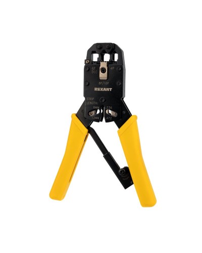 Кримпер для обжима 10P10C / 8P8C / 6P6C / 4P4C (HT-200R) (TL-200R) REXANT (12-3442) в Благовещенске Монтажные материалы Pintop.ru