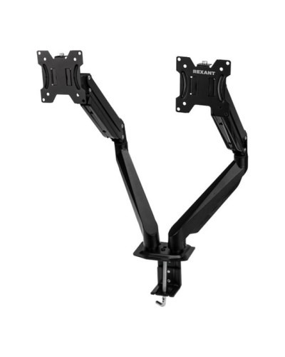 Кронштейн для двух мониторов 13-32, настольный с газлифтом, серия PROFI REXANT 38-0357 в Благовещенске Системы видеонаблюдения Pintop.ru