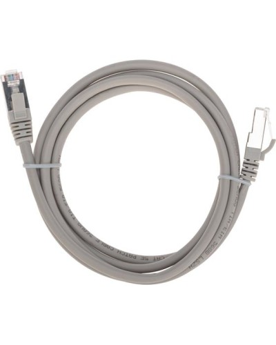 Патч-корд F/UTP, CAT 5e, RJ45-RJ45, 26AWG, LSZH, серый, 1,5м REXANT 02-0110-105 в Благовещенске Патчкорды (медные) Pintop.ru
