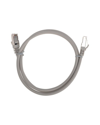 Патч-корд F/UTP, CAT 6, RJ45-RJ45, 26AWG, LSZH, серый, 1м REXANT 02-0210-1 в Благовещенске Патчкорды (медные) Pintop.ru
