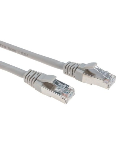 Патч-корд F/UTP, CAT 6, RJ45-RJ45, 26AWG, LSZH, серый, 5м REXANT 02-0210-5 в Благовещенске Патчкорды (медные) Pintop.ru